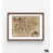 Cadre photo brun simple avec passe-partout n'est pas disponible
