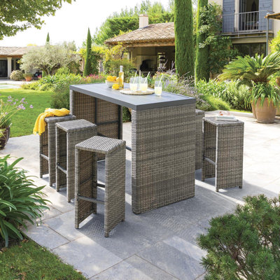 Iand 6 - Person Rectangular Patio Dining Set