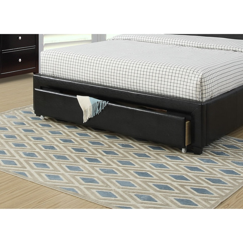Cadre de lit Mid-Century moderne pour chambre à coucher