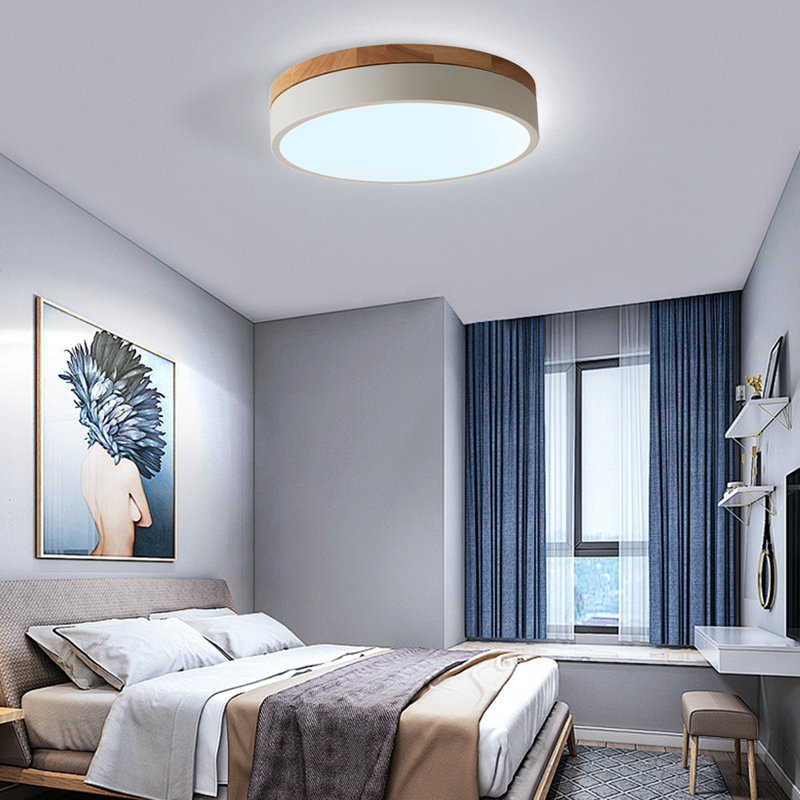 Aritina LED Flush Mount, 4500K, White
