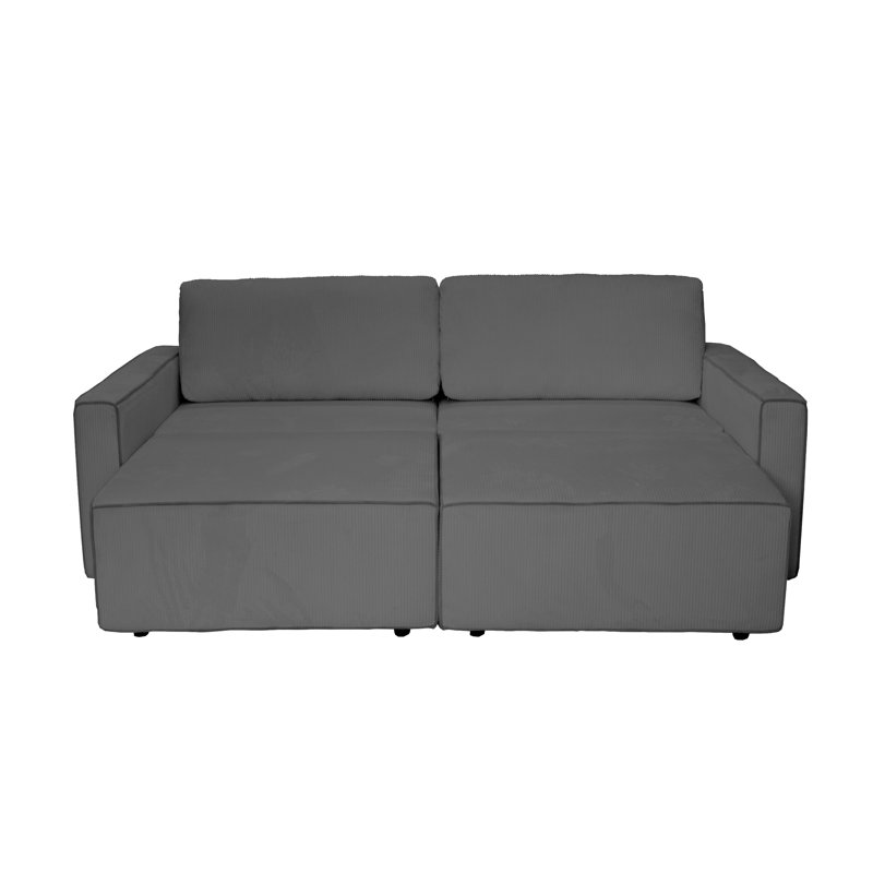3 Seater Sleeper, Dark Grey