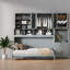 Lits peu encombrants avec rangement, lit escamotable simple en MDF pour bureau personnel
