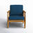 Arnay Acacia Outdoor Lounge Chair-1726632028