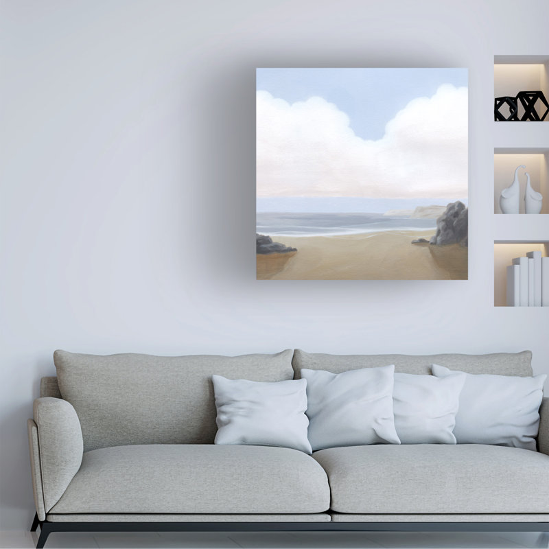 «Highland Dunes» par Melissa Wang Sky Sails II, art mural sur toile, H 14 po x l 14 po