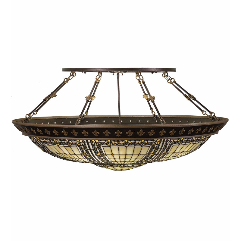 Overlea 8 - Light Semi Flush Mount