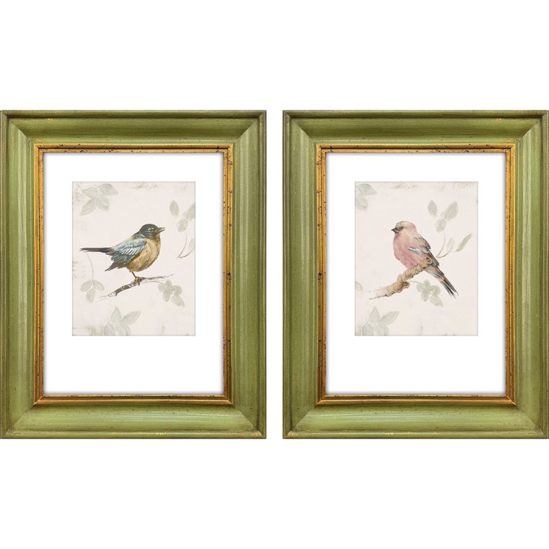Oiseau, scène encadrée