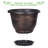 Plastic Flower Planters with Drainage Hole and Saucer-1109004353