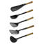Staub Silicone with Wood Handle 5 Piece Cooking Utensil Set