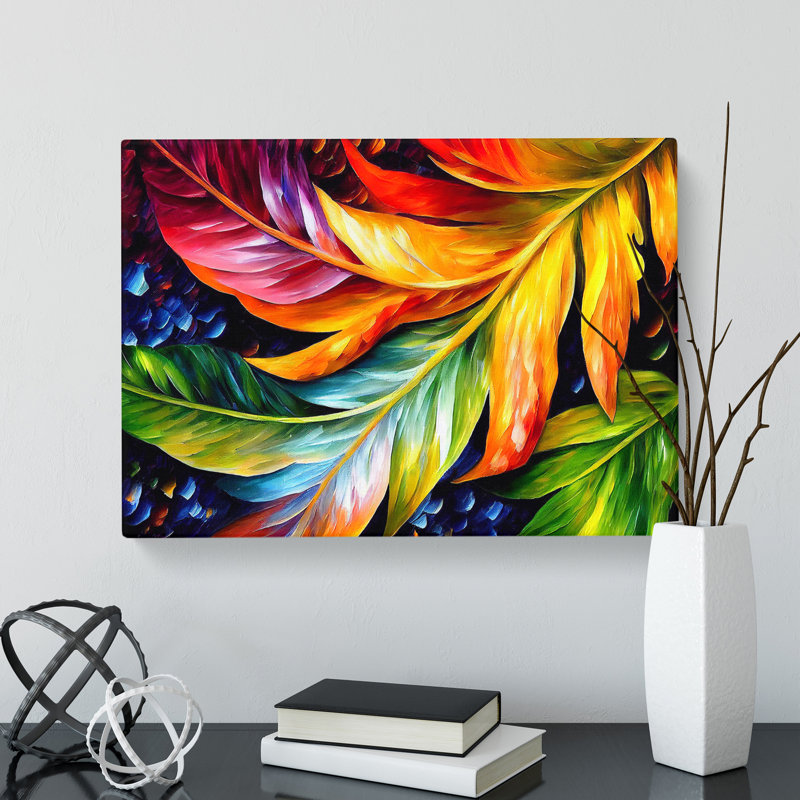 Glorious Plant Leaf Vol.1 - Wrapped Canvas, 35cm H x 50cm W x 3cm D