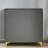 Gray + Beige Aluminum Shoe Storage