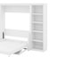 Lit escamotable double avec bureau et bibliothèque-863306185-863306186