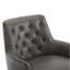 Fauteuil en cuir 29,1 po Brishen-585936380