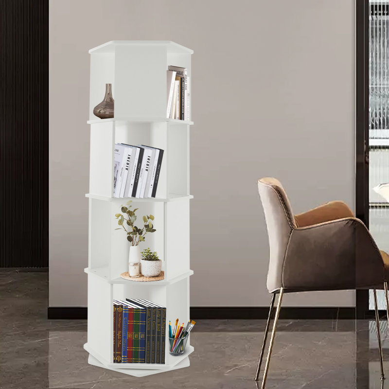 Bibliothèque rotative à 4 niveaux