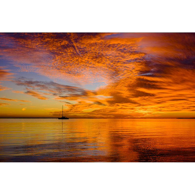Florida Keys Sunset - Photographie sur toile tendue, H 32 po x l 48 po