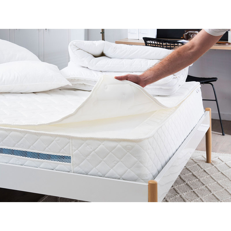 Harrill Symple Stuff Pocket Sprung 450 Mattress, European Double (140 x 200cm), Firm