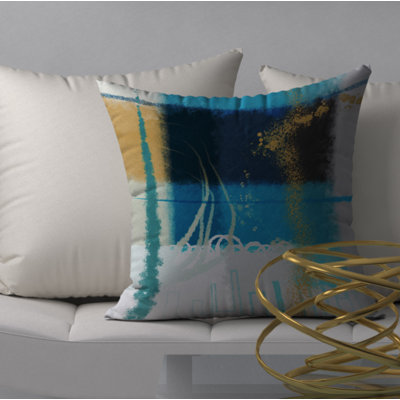 Housse de coussin et insert de coussin carré Lauder
