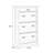 White Solid wood Shoe Storage