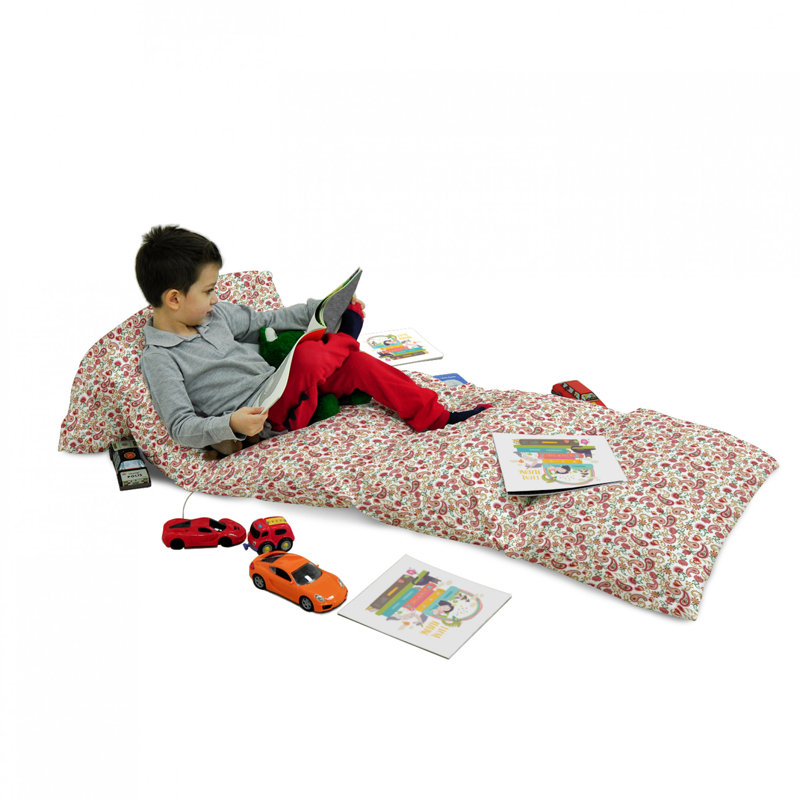 Housse pour coussin d'extérieur Rose and Swirled Floret Buds, H 2 po x l 36 po x P 88 po