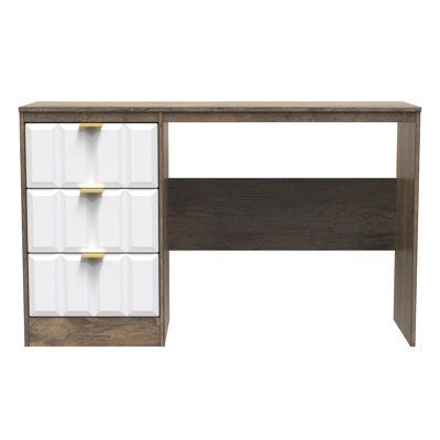 Besian 3 Drawer Desk  (Ready Assembled)