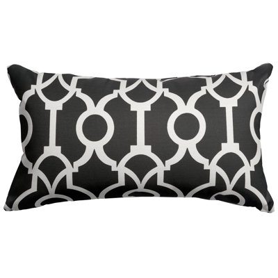 Athens Ikat Outdoor Reversible Throw Pillow