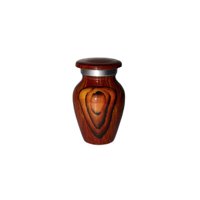 Jeton URN avec finition en bois