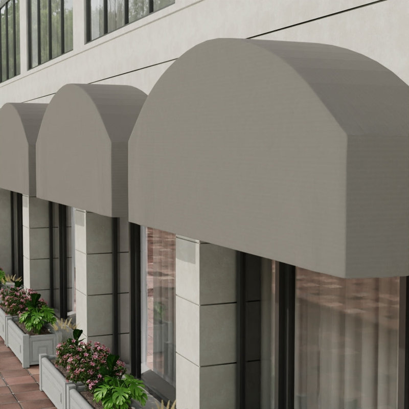 Tissu Sunbrella 80 po, Gris cadet