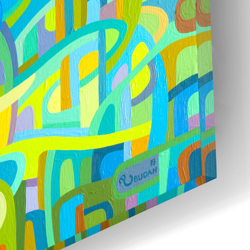 " The Deep " by Mandy Budan, 16" H x 12" W x 0.13" D