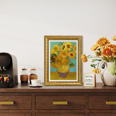 "Sunflowers" by  Vincent Van Gogh