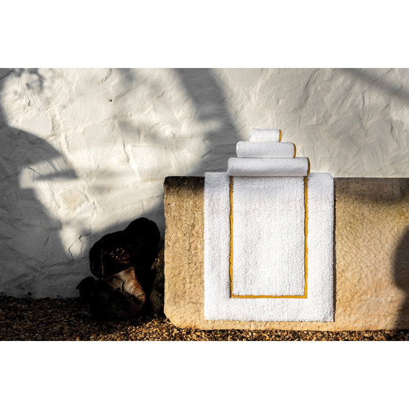 Portobello Bath Rug, Gold, 24" W x 39" L