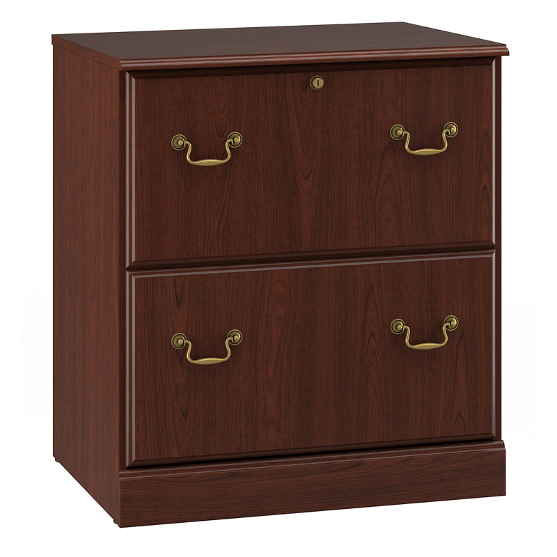 26.85'' Wide 2 -Drawer File Cabinet, Harvest Cherry