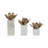 3-Pieces Kriss Flower Statuary With Marb-2119468880