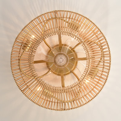 Ventilateur de plafond encastré et réversible 20 po