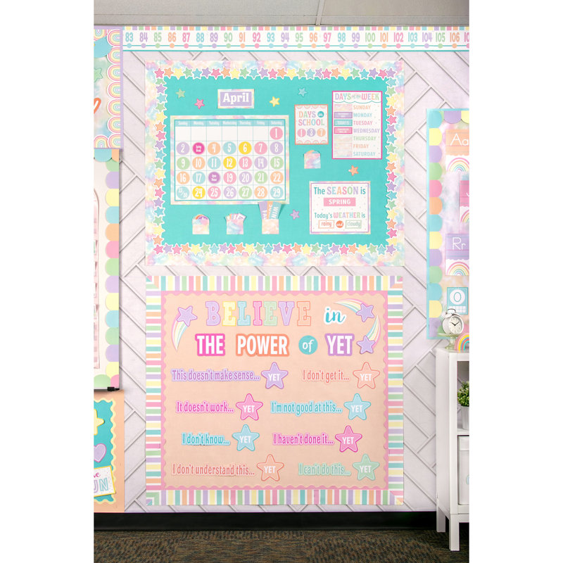 Ensemble de babillards en pastel Pop