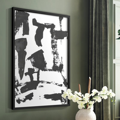 «Abstract Abstract», reproduction encadrée - prêt à accrocher