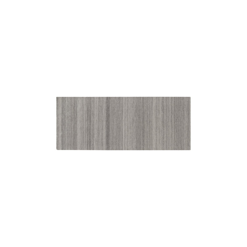 Rectangle KIVA Indoor/Outdoor Area Rug, Runner 2'6" x 6'6", Zinc Medley