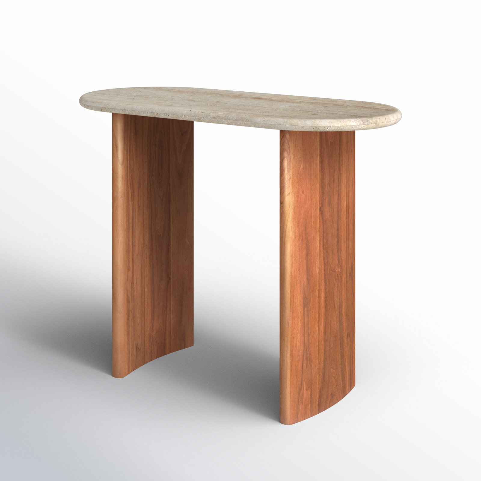 Catalena 39'' Stone Console Table