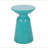 Serenita Outdoor Iron Side Tables With Flared Design, Set Of 2-715285238