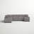 Breydon Upholstered U-Shaped Sectional Left Hand Facing-1059868428