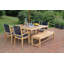 Bayhead Outdoor Square Teak Dining Table
