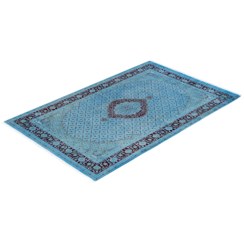 Kloster One-of-a-Kind 6' 1" x 9' 5" Hand Knotted Area Rug