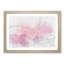 Pink Fog over the City in Abstract - Framed Print-55768743-55768741