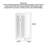 Ventilated Blinds, Fingerprint Lock, Solid Wood Shoe Cabinet