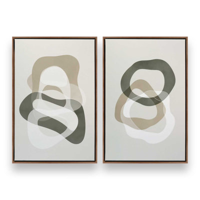 Ensemble de 2 imprimés Serene Loops
