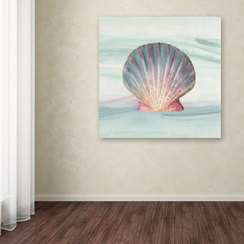 «Ocean Dream VI no Filigree» par Lisa Audit - reproduction sur toile, H 14 po x l 14 po x P 2 po