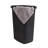  60L Slim Laundry Hamper, Clothes Basket, Lid, Wicker Style, Plastic-73408762