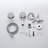 Wall Mounted Round Shower Head Set With Hand Shower And Diverter Valve