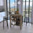 Kitchen Island, Three Concealed Shelves-126870627