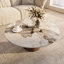Table basse ronde en pierre et table basse en bois-829362319-828996127-829362306