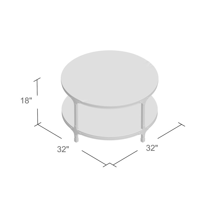 Ensemble de 3 tables basses Fabiola