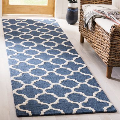 Cannen Hand Tufted Wool Geometric Rug